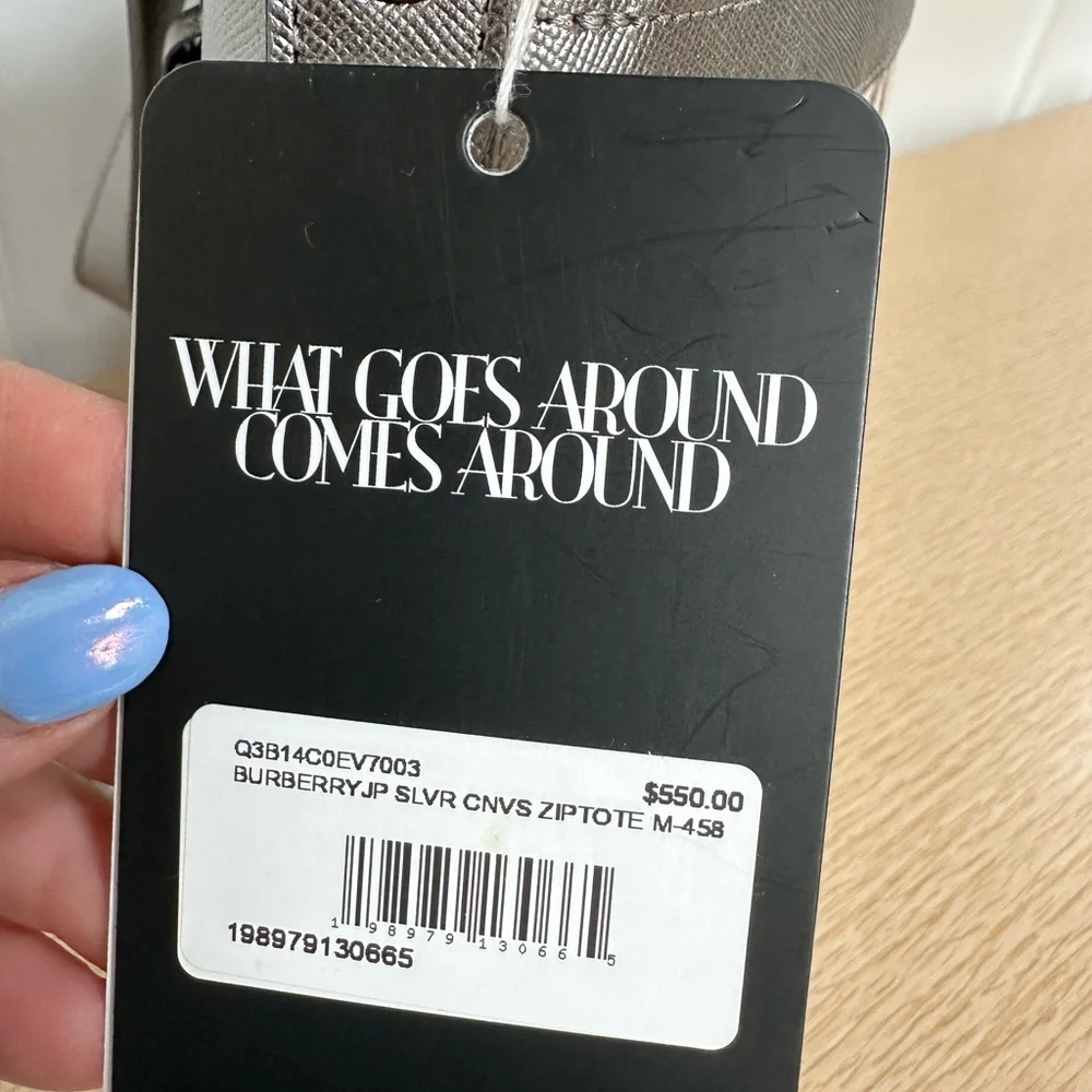 Burberry Plaid Shoulder Bag with Leather Accents, pre-loved Burberry Nova bag - Picture 10 of 16